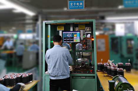 艾普智能儀器—電機定子真空測試系統(tǒng)在某大型企業(yè)應用現(xiàn)場