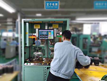艾普智能儀器—電機定子真空測試系統(tǒng)在某大型企業(yè)應用現(xiàn)場