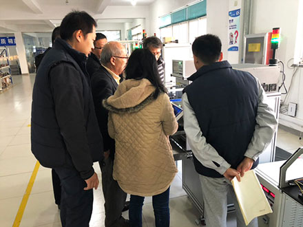 艾普智能儀器—泰國(guó)客戶(hù)到訪艾普智能驗(yàn)收定子測(cè)試機(jī)